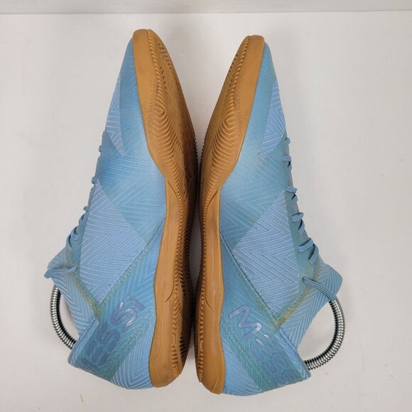 Adidas Nemeziz Messi Tango Men's Blue Indoor Soccer Shoes US Size 10 - Picture 6 of 8